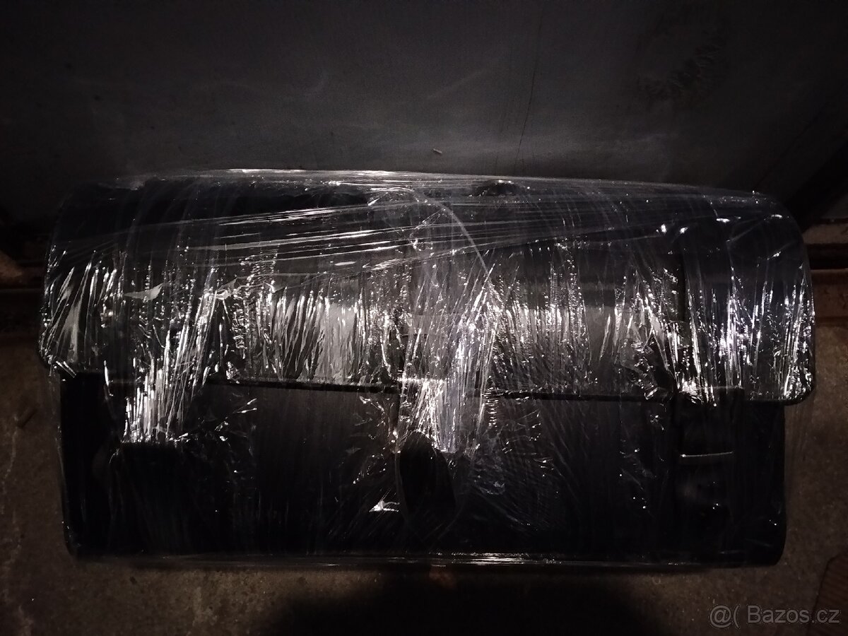 Kožený kufr na chopper. Válec - 3