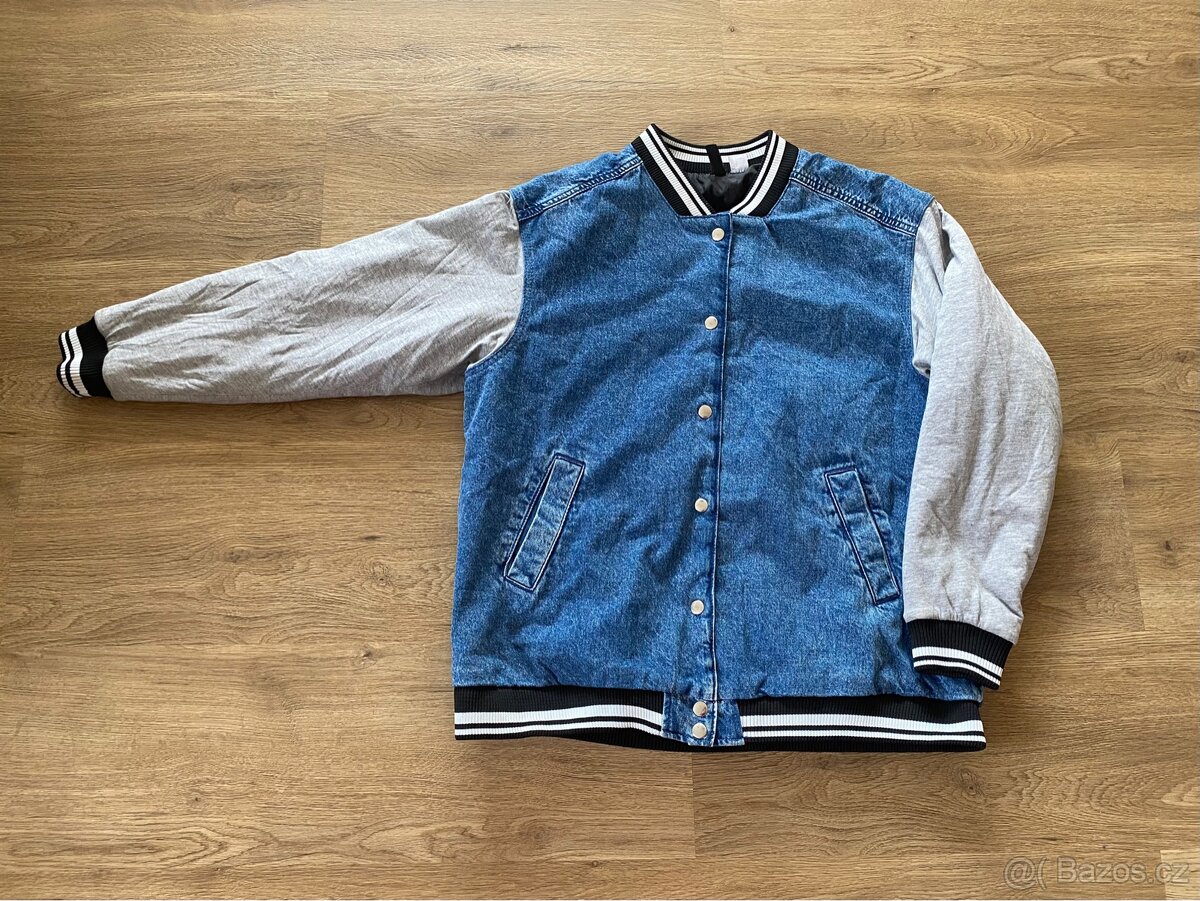 Jarní H&M bunda/bomber velikost L - 3