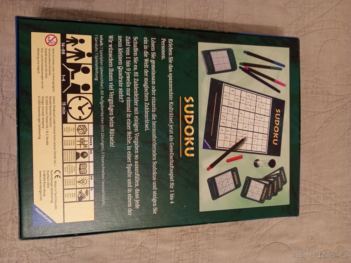 Sudoku - stolní hra - 3