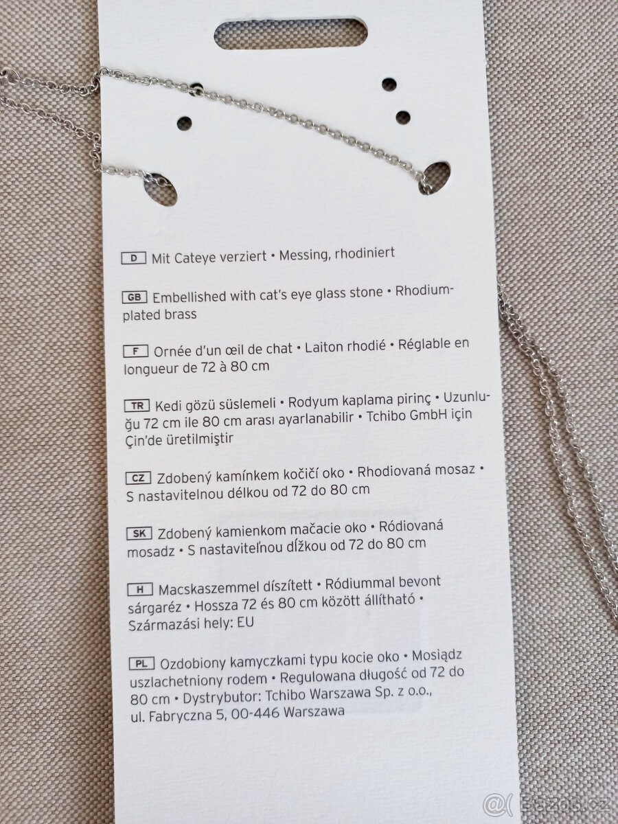 Náhrdelník Tchibo - 3