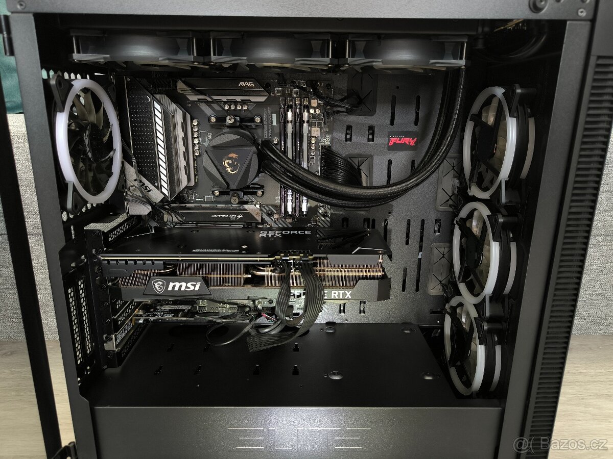 Herní PC R7/3070Ti/32GB RAM - 3