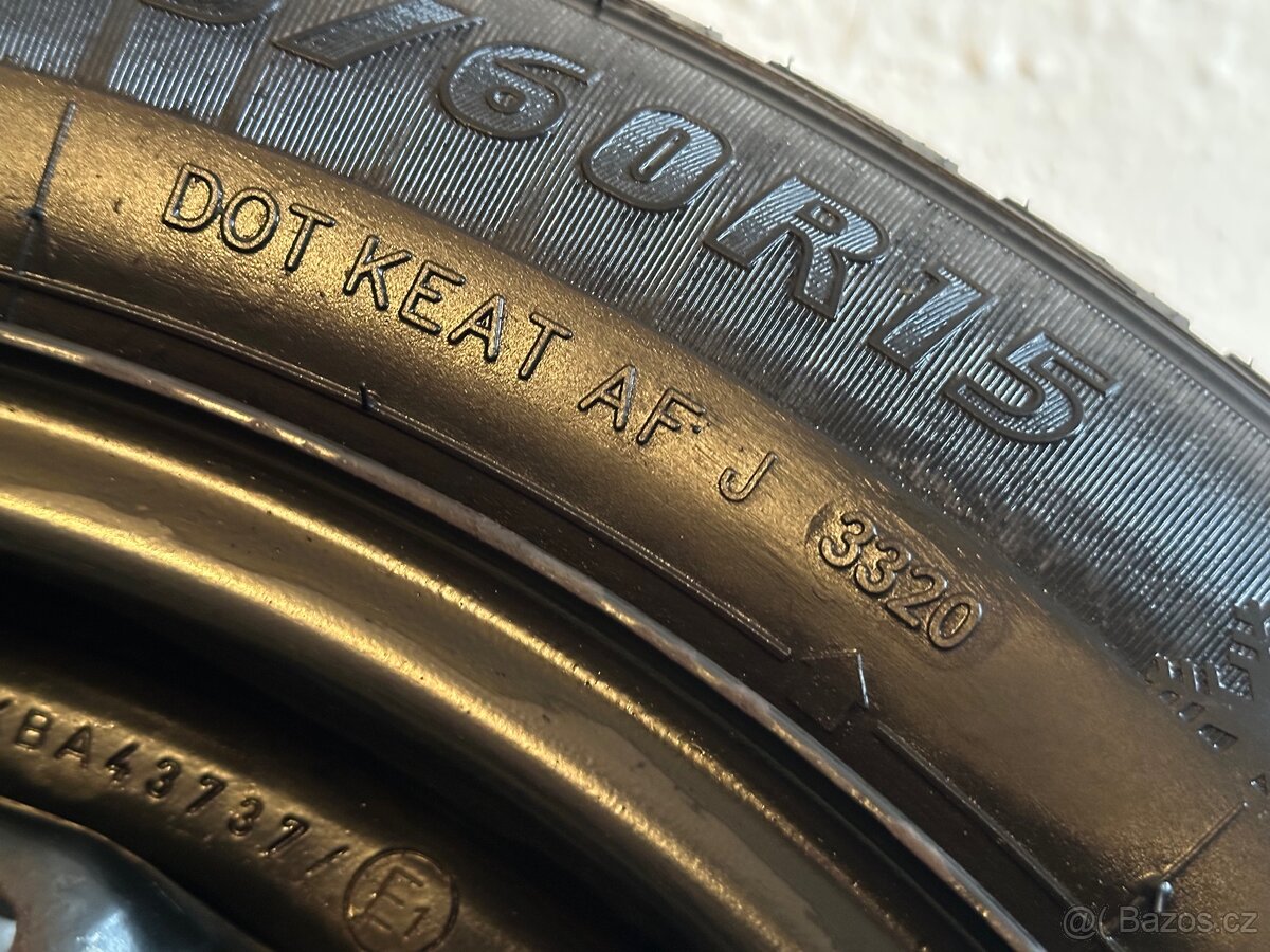 Plechové disky koncern 185/60R15 Zimní - 3