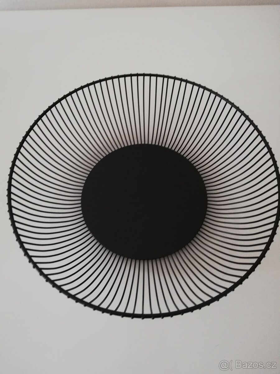 Černá kovová mísa - 3