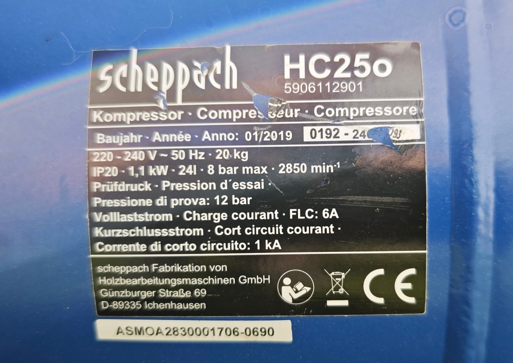 Kompresor Scheppach - 3