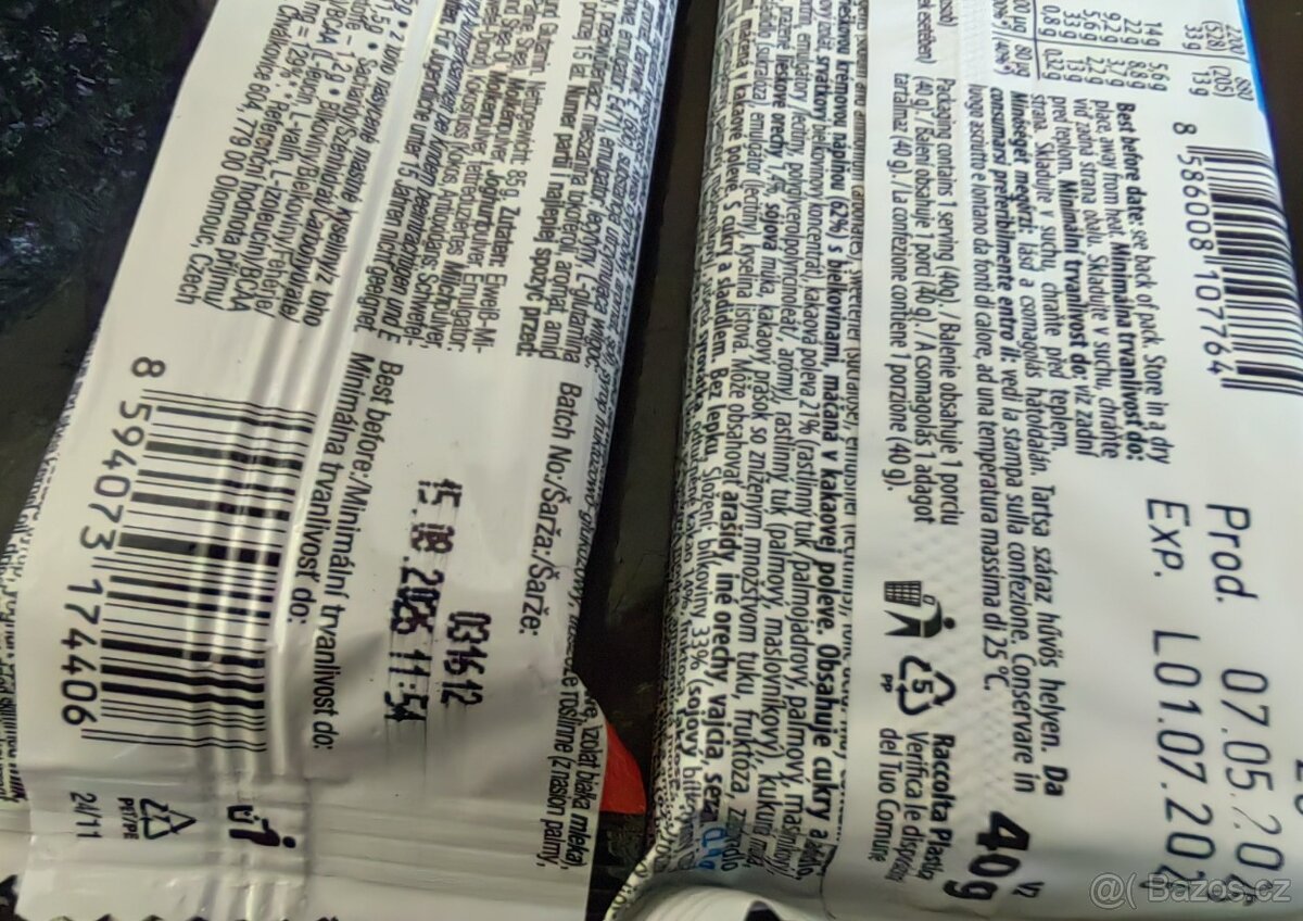BCAA, + L carnitin , dárek 6x doplňky. - 3