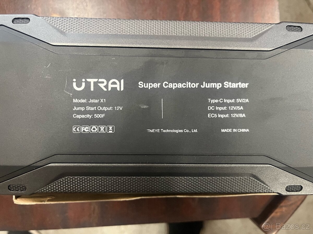 Startovací zdroj -capacitor jump start - 3