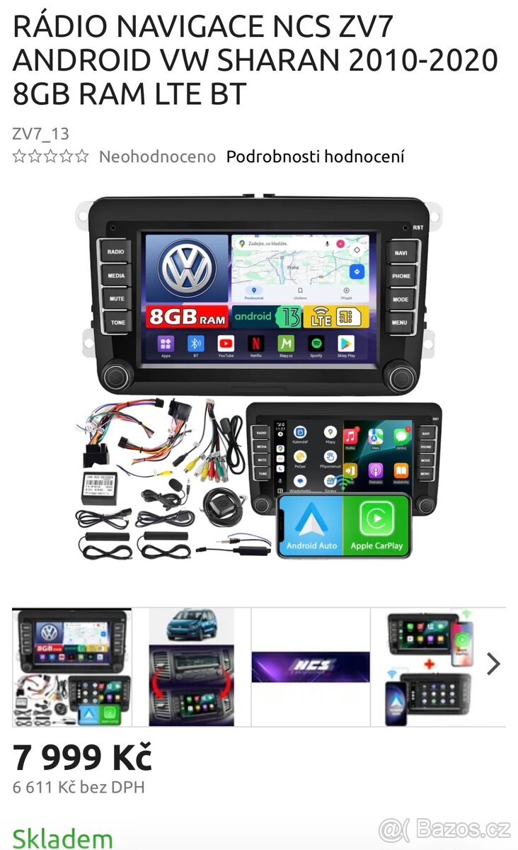 Radio NCS ZV7 Android LTE (ZÁRUKA) - 3