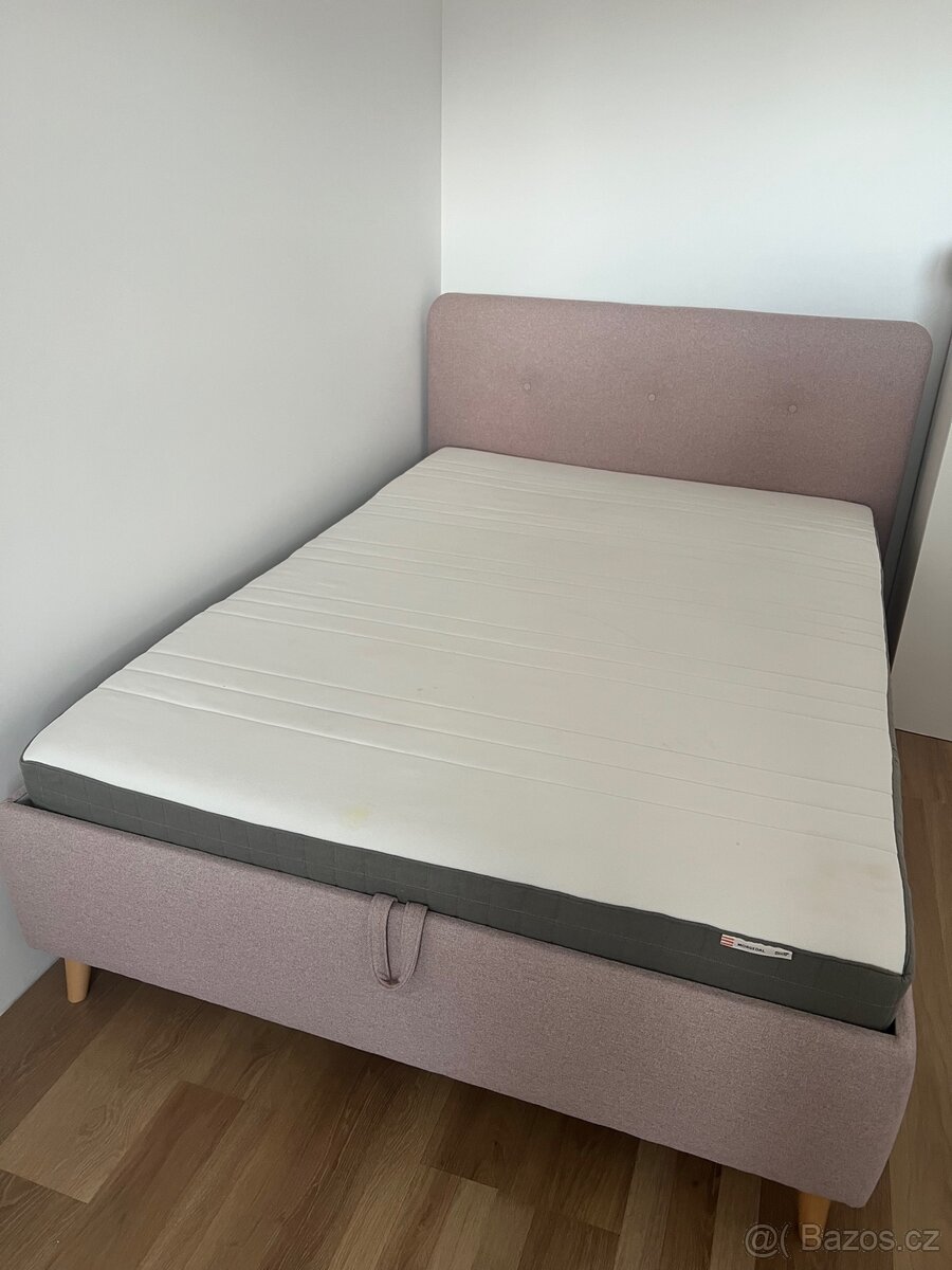 Čalouněné postele 3ks - 3