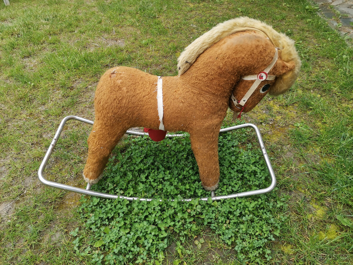 Starožitný houpací koník - 3