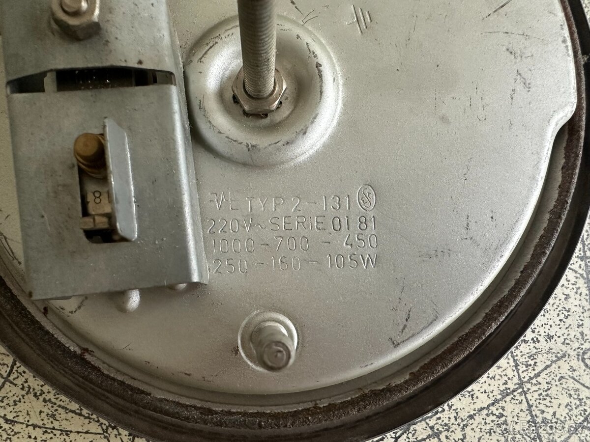 Plotýnka elektrická (náhradní díl) - 3