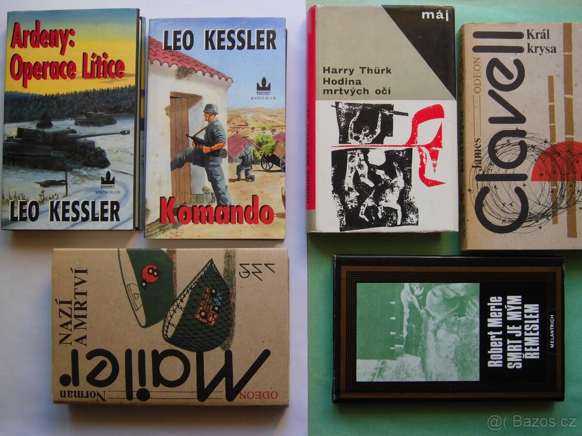 VOJENSKÉ: Marcinko, Lufwaffe, Skorzeny,Kessler,Král krysa ad - 3