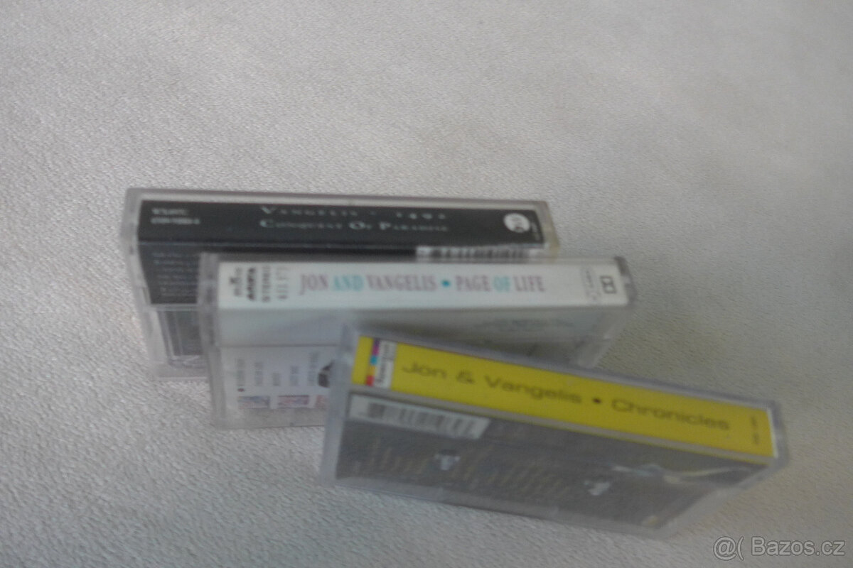 AudioKazety Jon ANDERSON & VANGELIS 3ks MC - 3
