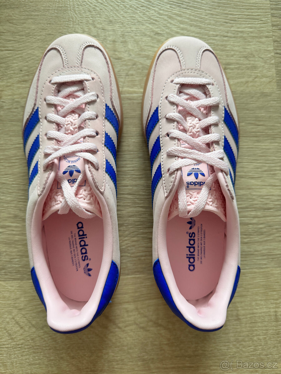 Tenisky Adidas Gazelle Indoor "Clear Pink Lucid Blue" 37 1 - 3
