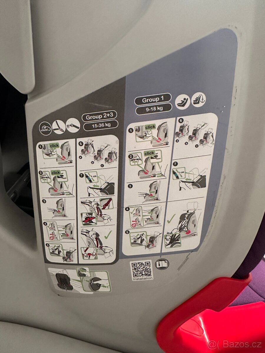 Britax Römer Autosedačka Advansafix III Sict Mineral Purple - 3