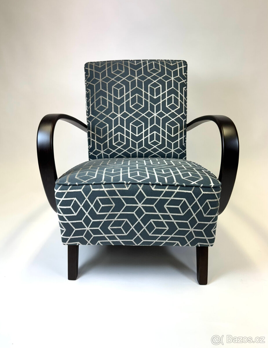 Oblíbená křesla Halabala po kompletní renovaci 2ks - 3