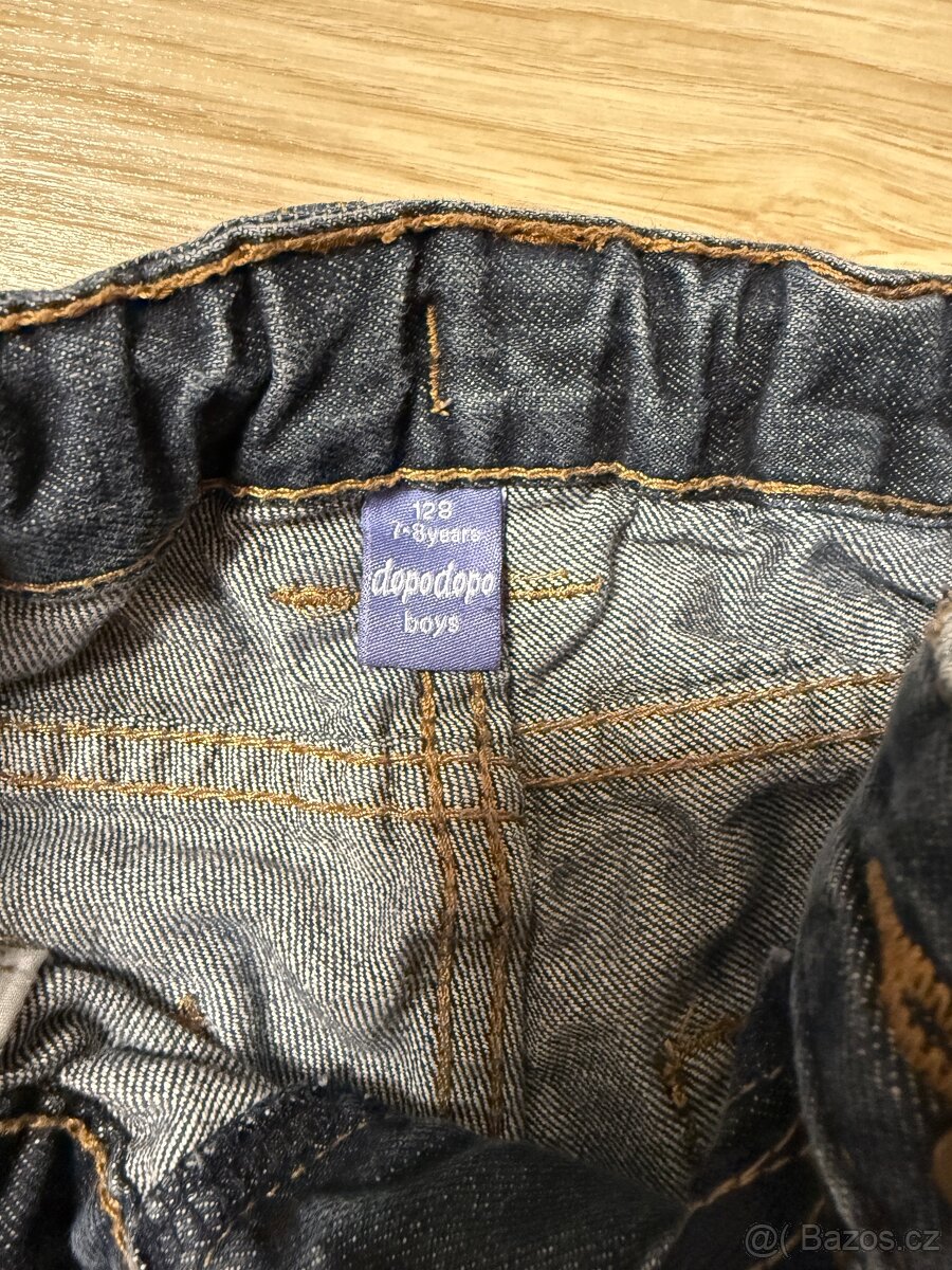 dětské jeansy DopoDopo vel. 128 - 3