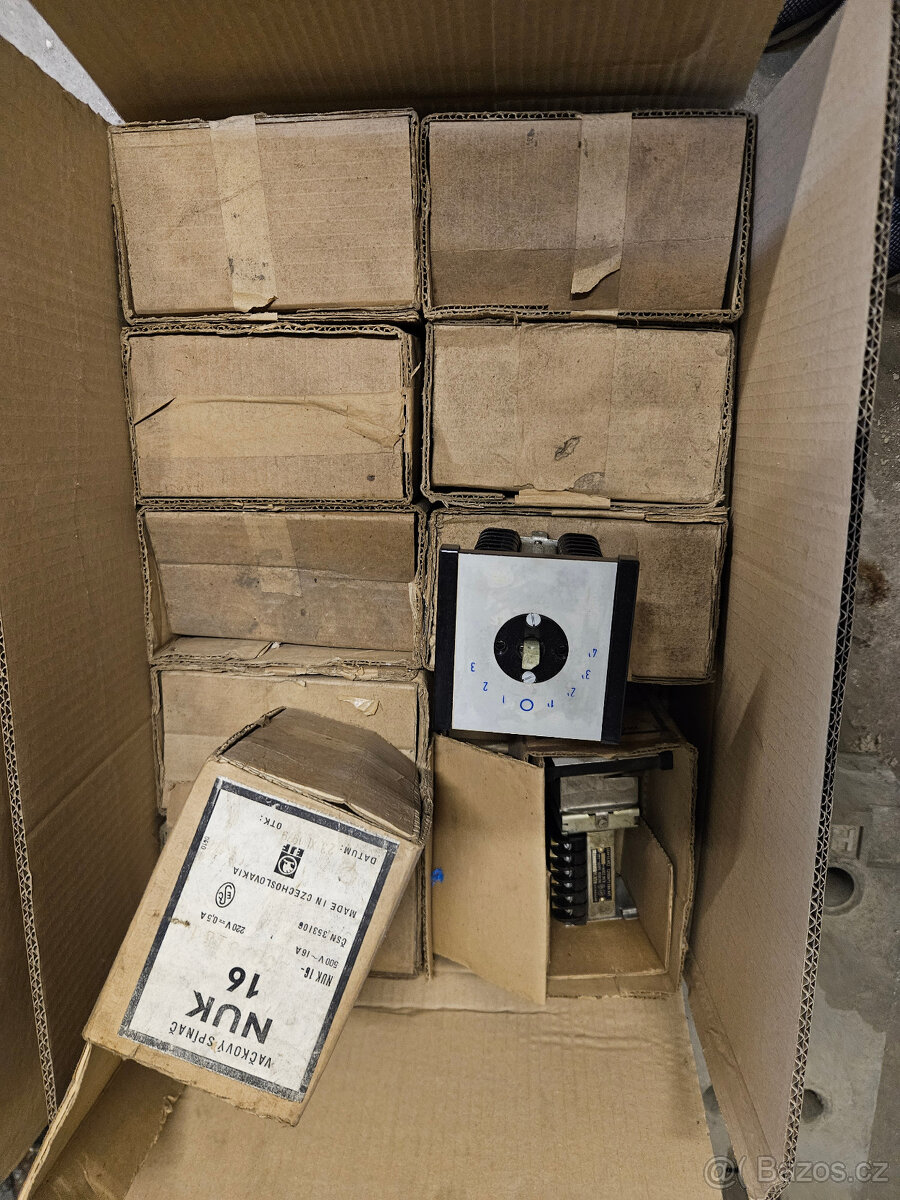 Vačkový spínač NUK16, typ 231/0013 - 3