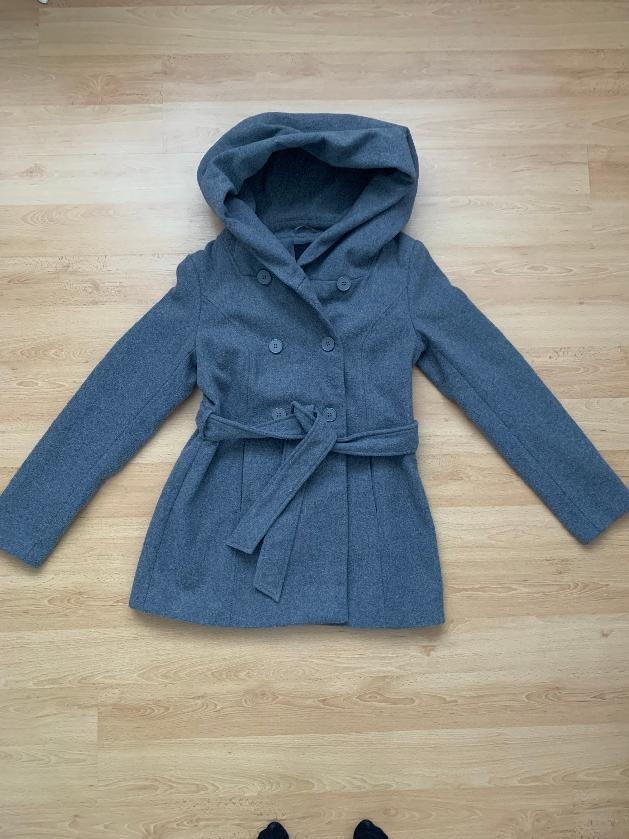 Kabát šedý vel. 38 - 3