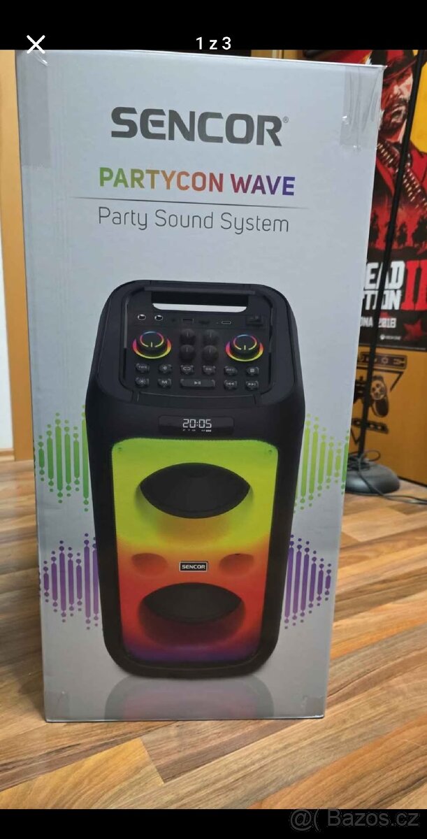 PARTYCON WAVE SOUND SYSTEM SENCOR
- 3
