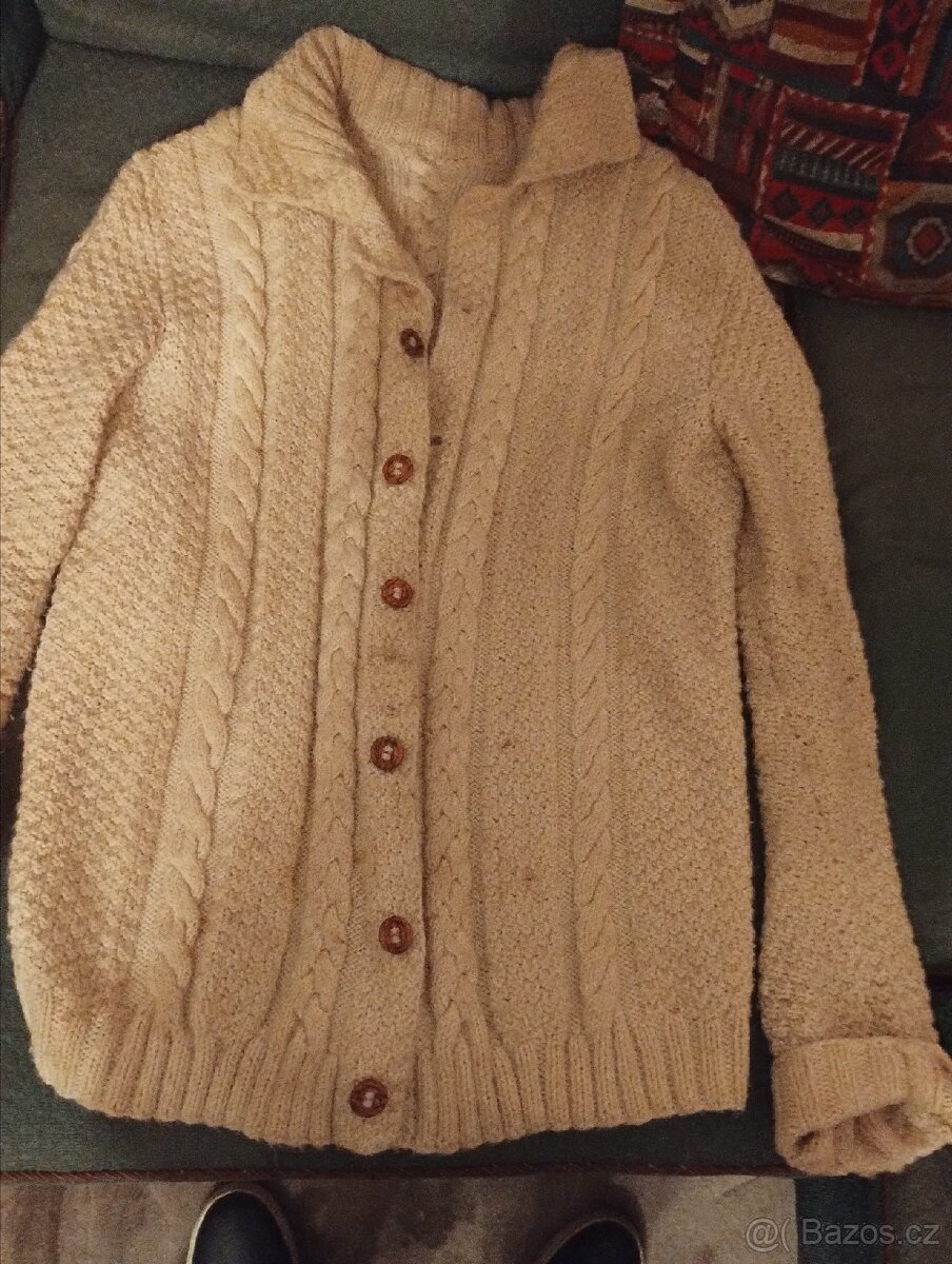 Ručně pletené svetry,teple - 3
