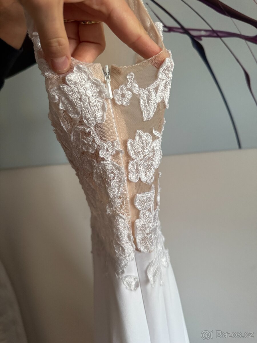 Svatební šaty Velikost 36 - 3