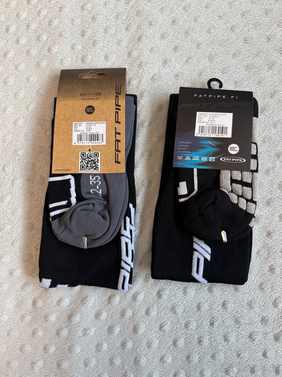 Nové- Fat pipe štulpny florbalové 32-35 - 3