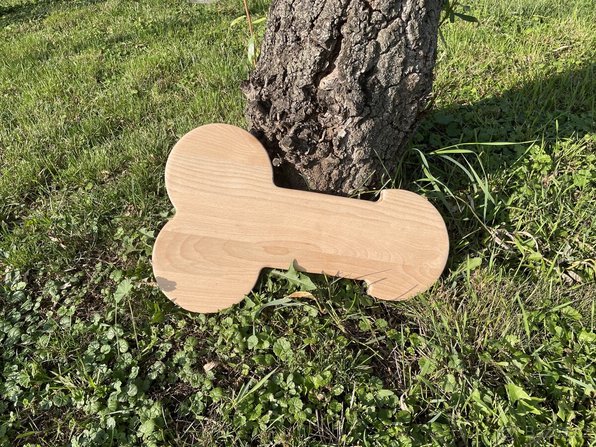 Servírovací prkénko Penis z bukového dřeva - 3