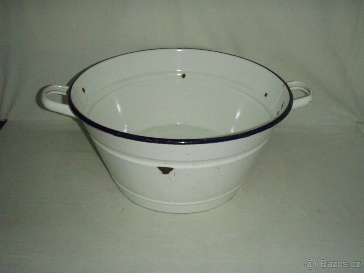 VELKÝ SMALTOVANÝ ŠKOPEK - LAVOR - 3