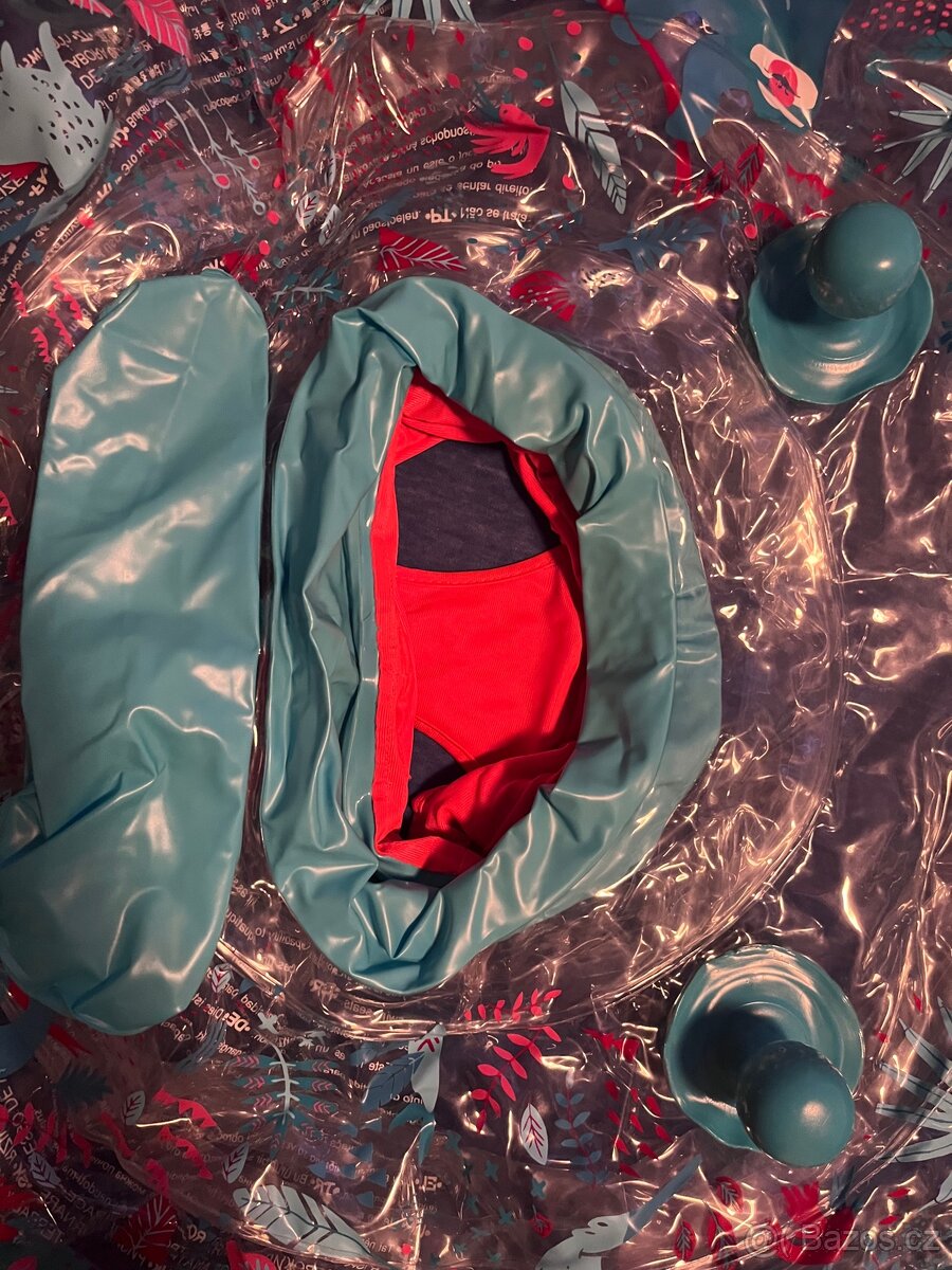 Dětský kruh na plavání se sedátkem a madly 7–15 kg - 3