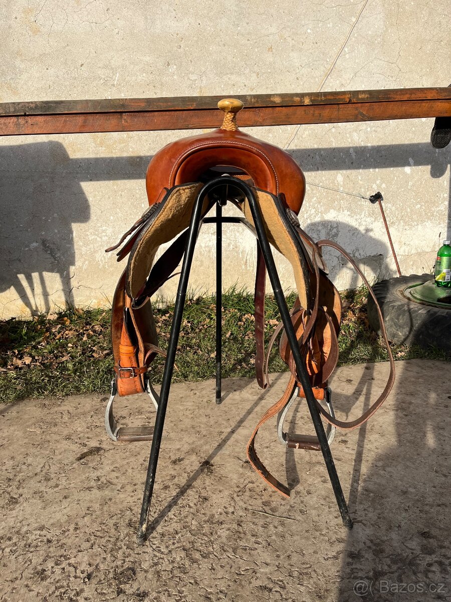 Westernové sedlo EFQH Garland - 3