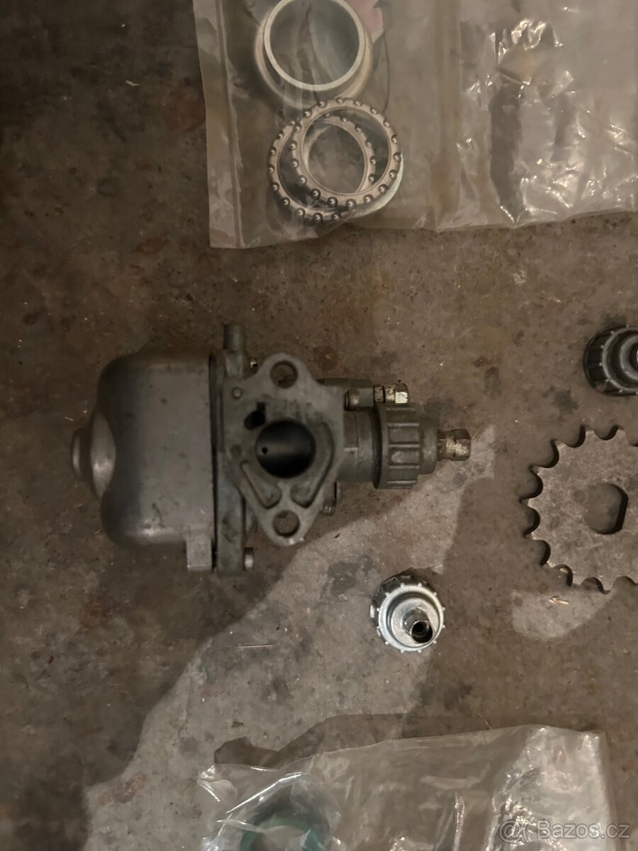 Karburátor a díly Simson s51 - 3