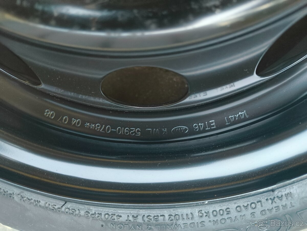 DOJEZDOVÉ KOLO REZERVA - 3