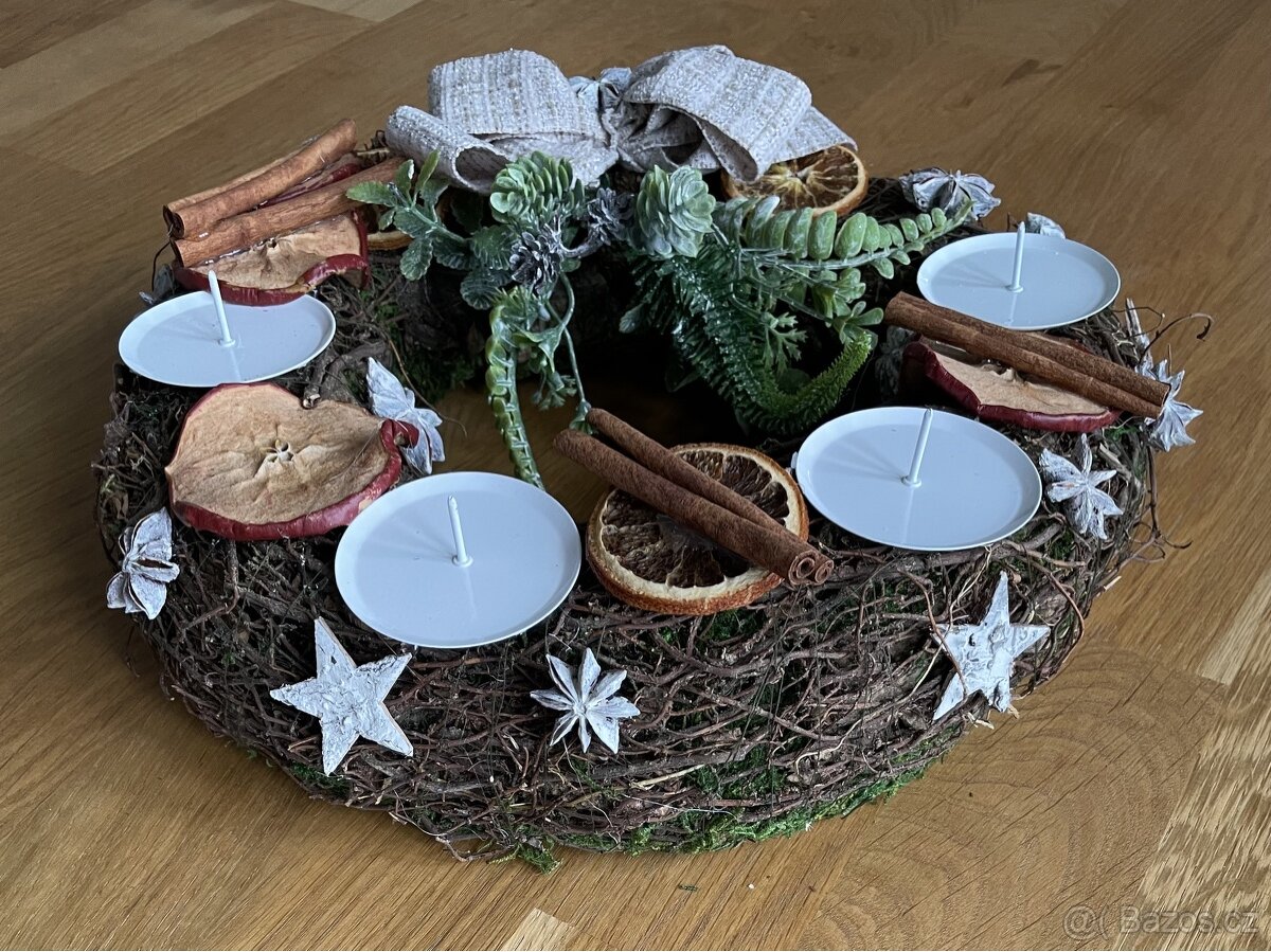 Adventní věnec Advent wreath - 3