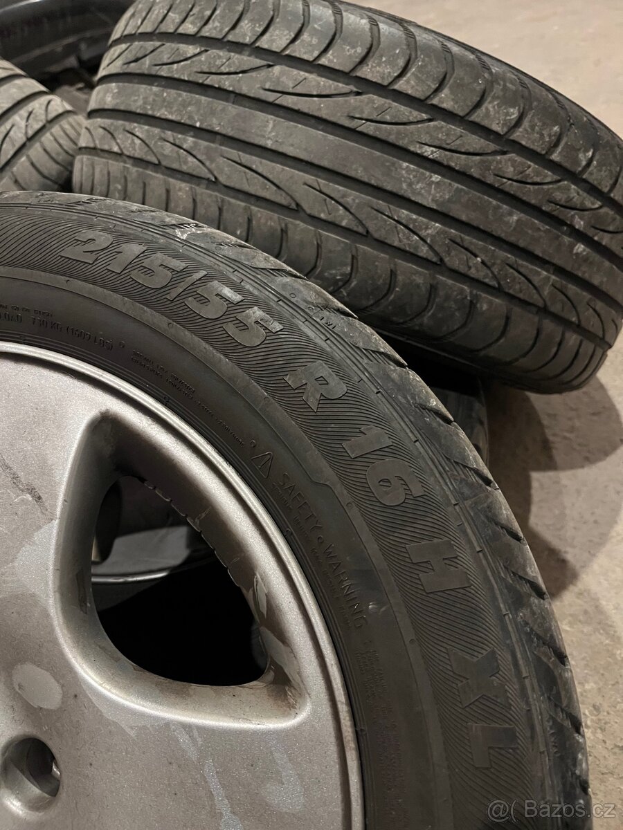 Prodám kola z Volkswagen Sharan 7.5Jx16H2 - 3