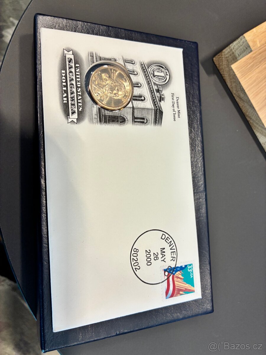 2000 prvni vydani zlateho dollaru. - 3