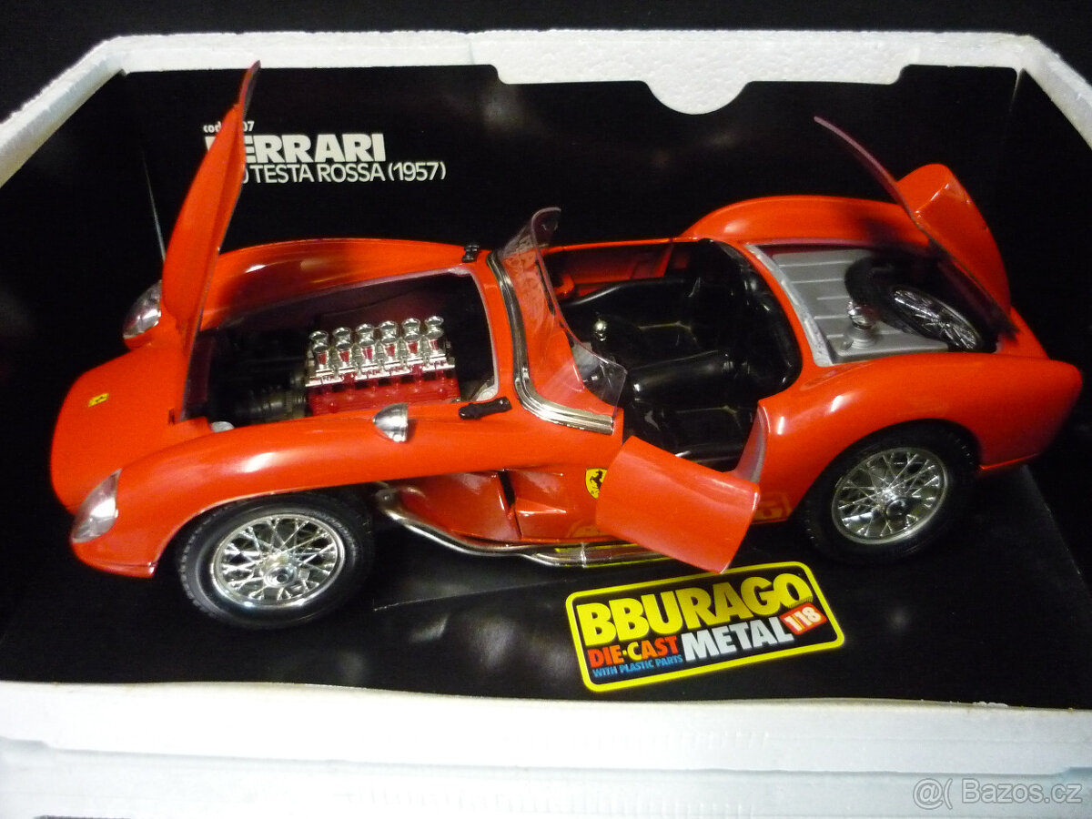 Ferrari 250 Testarossa 1957 Bburago 1/18 - 3