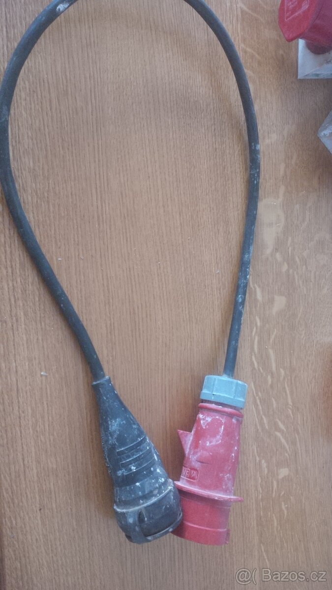 Elektrikářské zásuvky, zástrčky 380V, 400V 4 kolíkové - 3