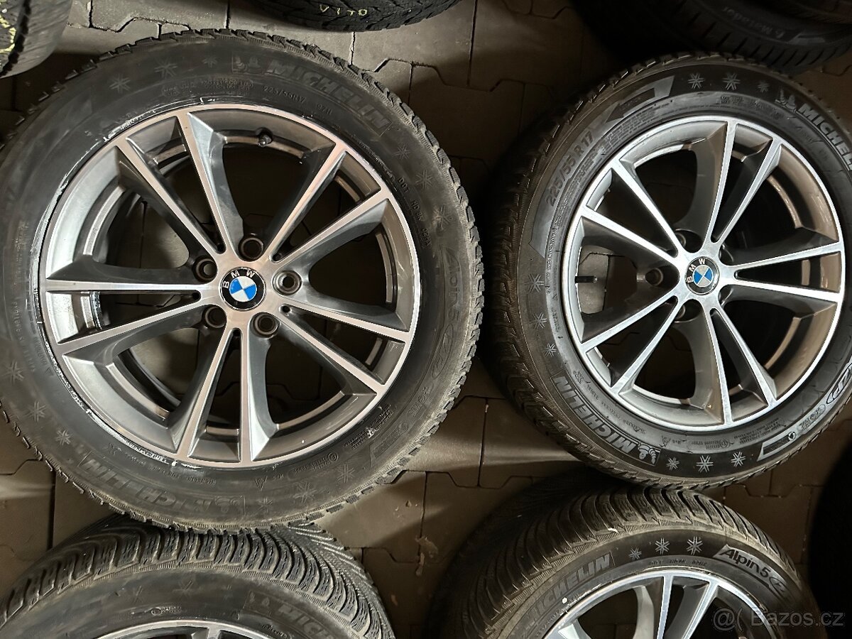 Alu kola bmw 5x112 r17 zimní sada - 3