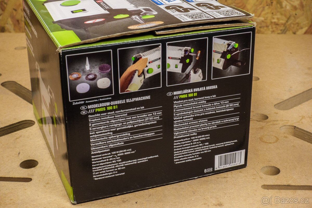 Dvojitá brúska Parkside PMDS 100 B1 - 3