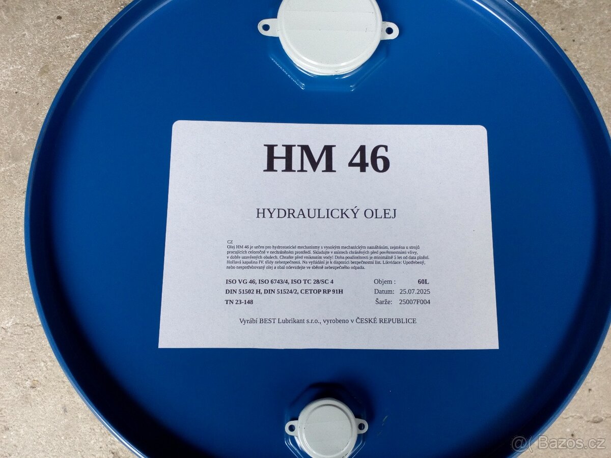 HM 46 - hydraulický olej - 3