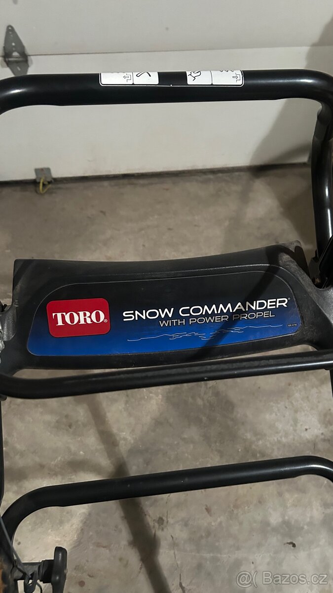 Prodám sněhovou frézu TORO Snow Commander - 3