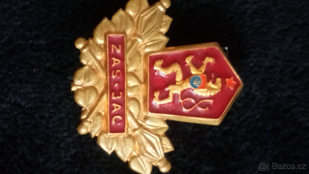 Vojenský odznak ZAS - 3