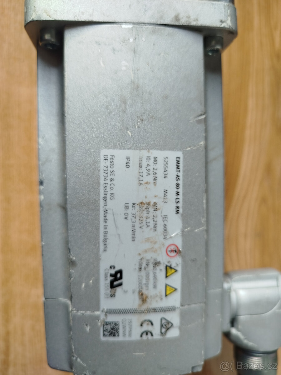 Servo motor FESTO s planetovou převodovkou. - 3