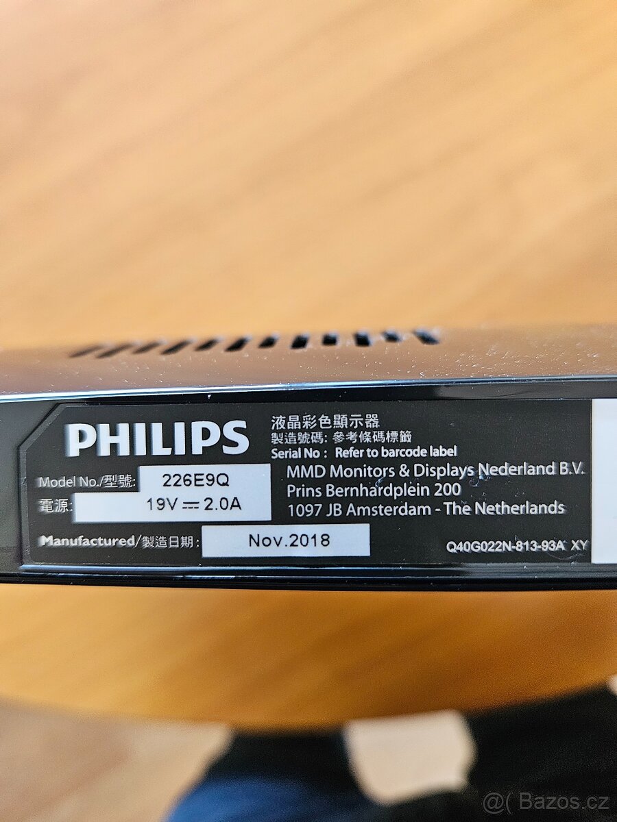 22" Philips 226E9Q - 4 kusy - 3