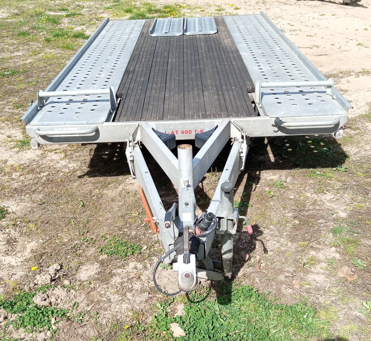 Přepravník Autopřepravník Přívěs Pongratz 3000 kg