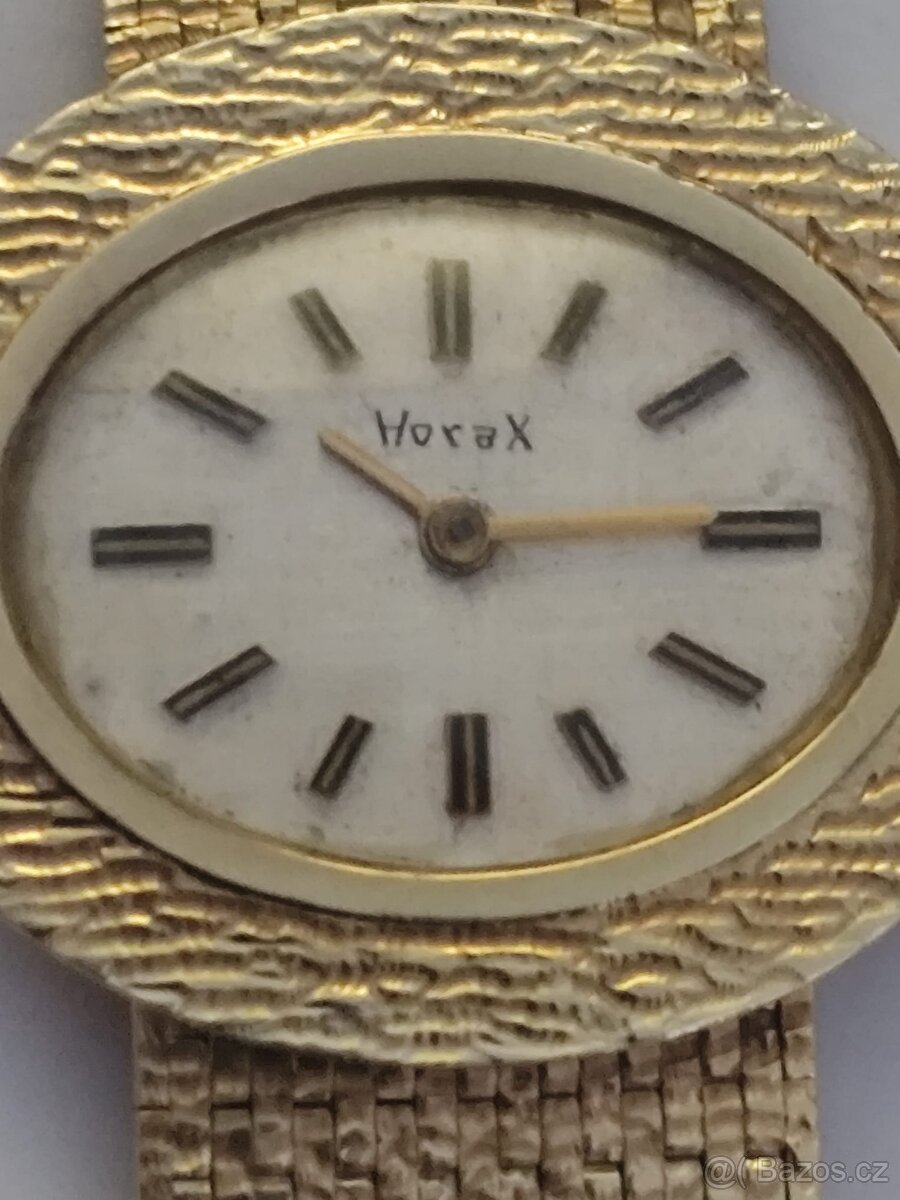 Dámské zlaté hodinky - 3