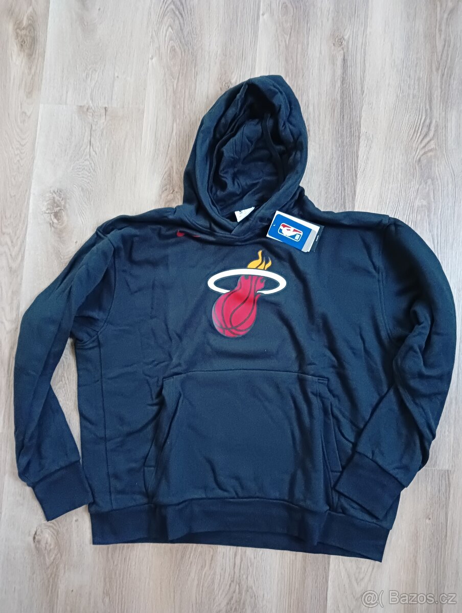 Mikina Nike NBA Miami Heat Fleece Pullover Hoodie 2XL - 3