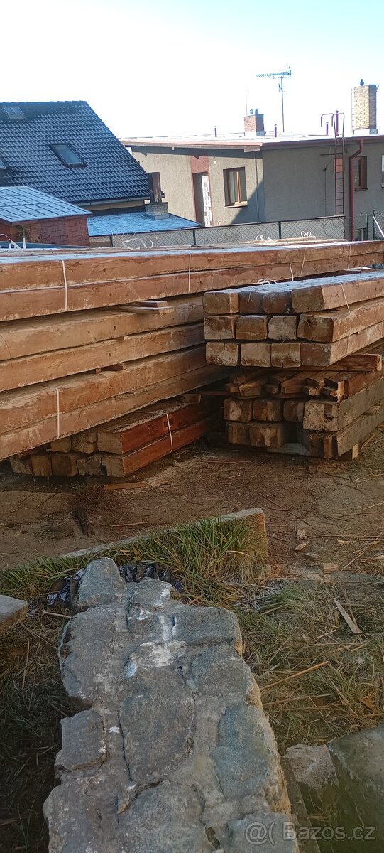 Staré trámy ze starých objektů a stodol - 3