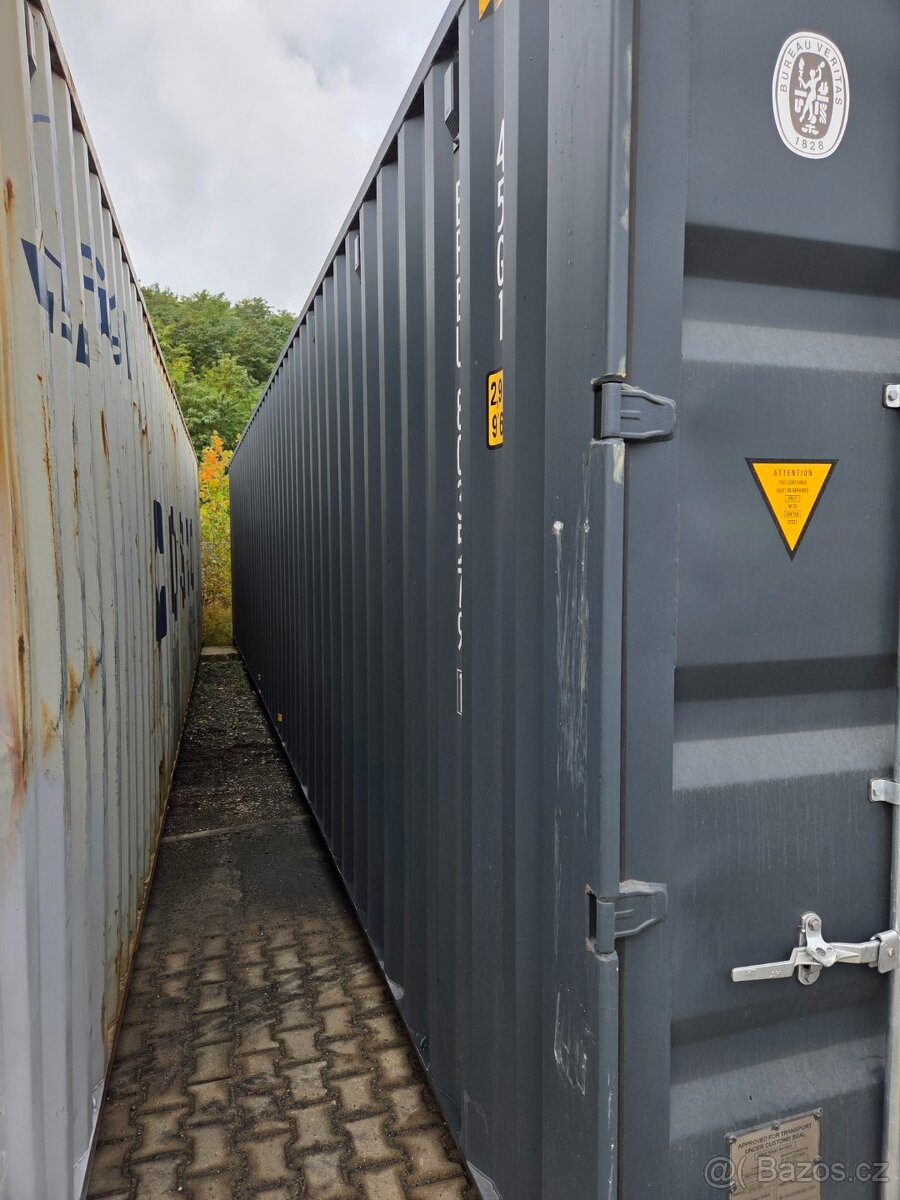 Po první cestě lodní kontejner 40 HC - 3