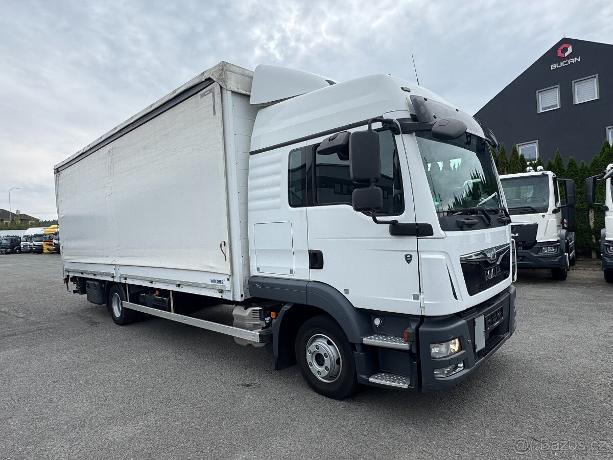 MAN TGL 12.250, 2016, 242TKM, 18PALET, ČELO, 2X LŮŽKO,EURO6 - 3